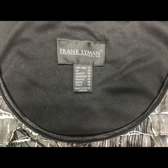 3 for $75!!! Frank Lyman belted dress tank top, size 14. - Picture 4 of 4